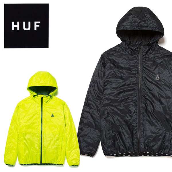 ハフ(HUF) POLYGON QUILTED JACKET/キルティング ジャケット