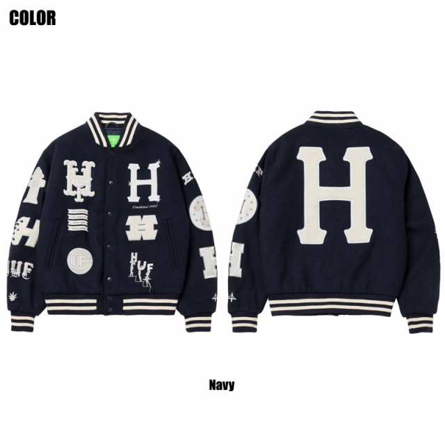 Huf 20 Year Classic H Varsity Jacket