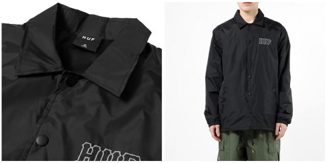 ハフ HUF HUF SET H COACHES JACKET ハフ セット コーチ ジャケット 男性 メンズ jk00390_2