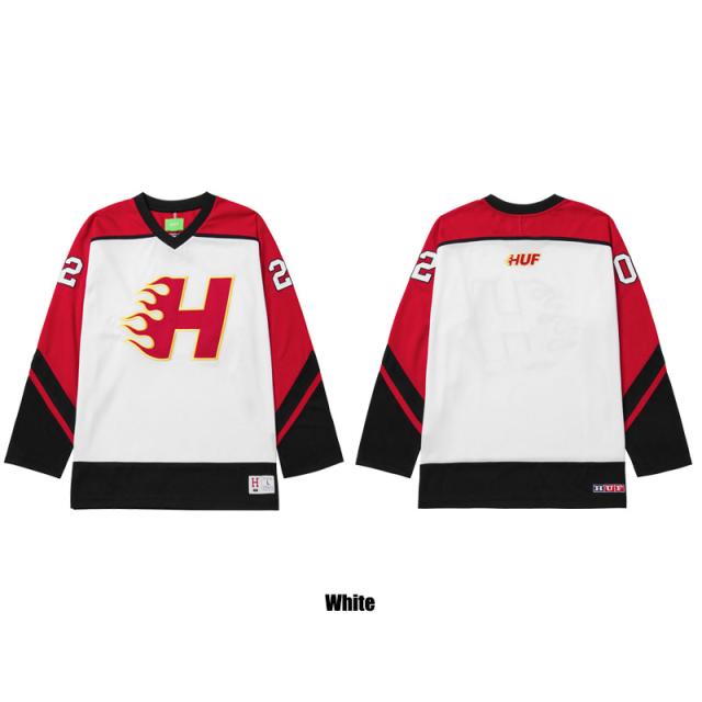 ハフ HUF ENFORCER HOCKEY JERSEY ホッケー ジャージー メッシュ