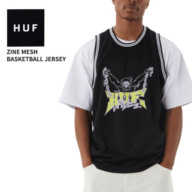 ハフ HUF ZINE MESH BASKETBALL JERSEY トップス バスケットボール メッシュタンクトップ メンズ kn00499