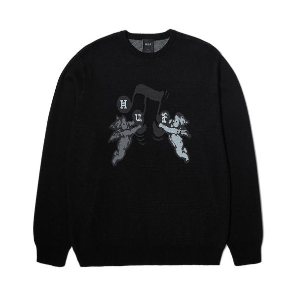ハフ メンズ セーター HUF Song Intarsia Sweater グラフィック ニット 