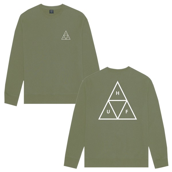 ハフ HUF TRIPLE TRIANGLE CREW クルー スウェット トレーナー