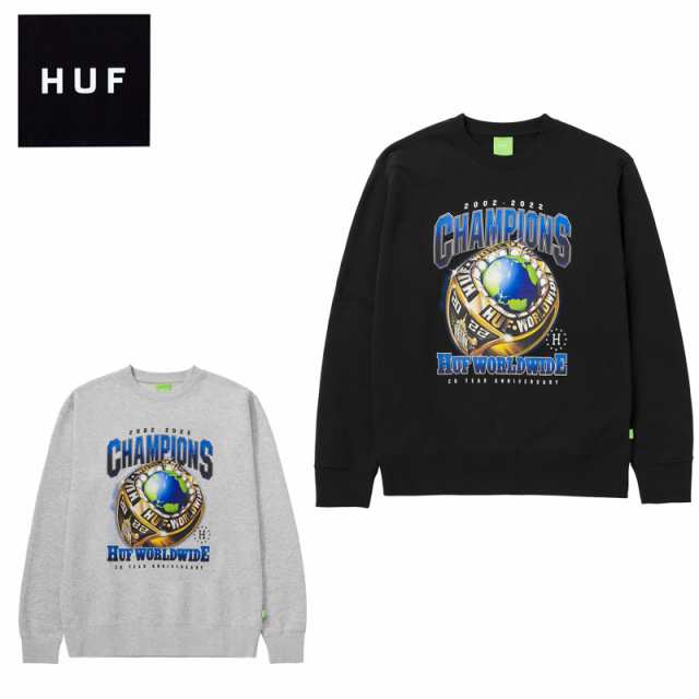 ハフ(HUF) CHAMPIONS CREWNECK クルーネック スウェット/トップス/トレーナー/男性用/メンズ [AA]