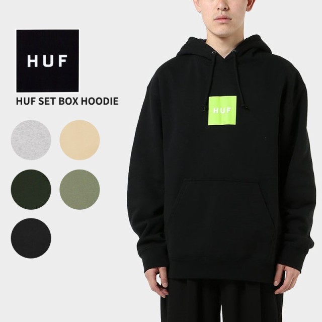 ハフ HUF HUF SET BOX HOODIE フーディー プルオーバー パーカー 男性 メンズ pf00573の通販は