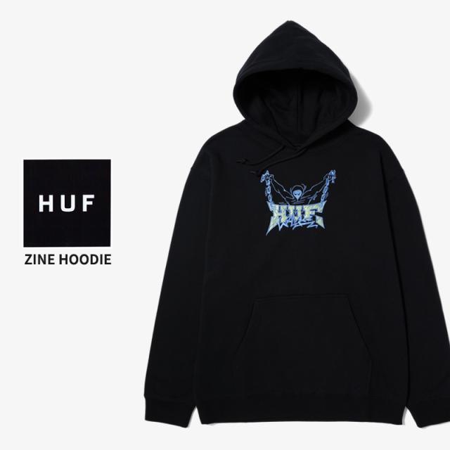 ハフ HUF ZINE HOODIE トップス フーディー プルオーバー スウェットパーカー メンズ pf00647