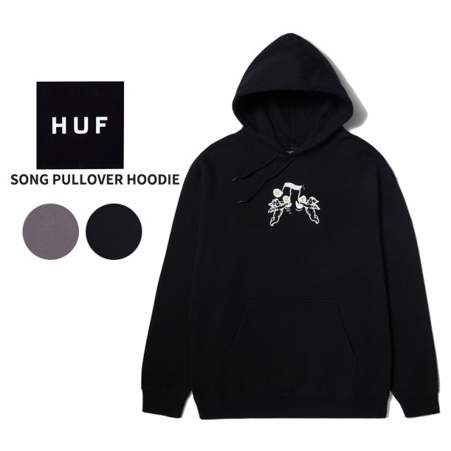 ハフ メンズ パーカー HUF Song Pullover Hoodie トップス フーディー プルオーバー スウェットパーカー トップス