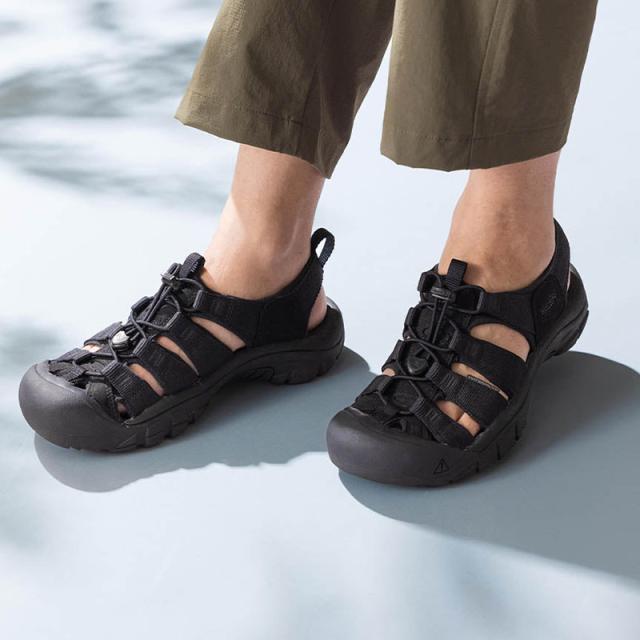 キーン 水陸両用 メンズサンダル KEEN メンズ ニューポート エイチツー サンダル トリプルブラック MENS NEWPORT H2 SANDAL 1022258_6