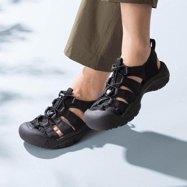 キーン 水陸両用 メンズサンダル KEEN メンズ ニューポート エイチツー サンダル トリプルブラック MENS NEWPORT H2 SANDAL 1022258_7