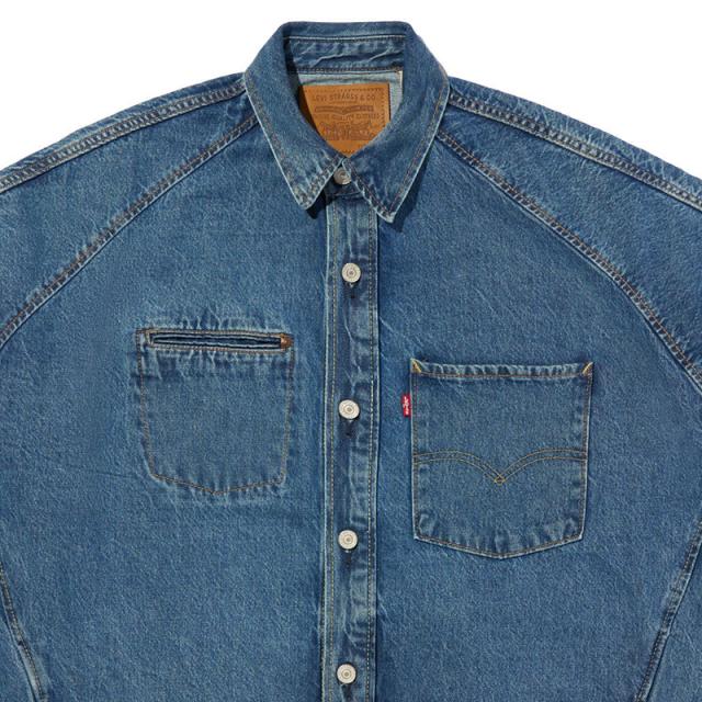 リーバイス メンズ デニム カバーオール Levi's TWISTED シャツ