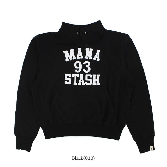 マナスタッシュ MANASTASH メンズ COLLEGE LOGO STAND COLLAR SWEATスウェット 長袖 クルーネック 男性 792-3232018_1