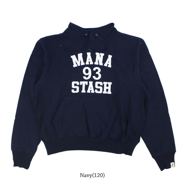 マナスタッシュ MANASTASH メンズ COLLEGE LOGO STAND COLLAR SWEATスウェット 長袖 クルーネック 男性 792-3232018_2