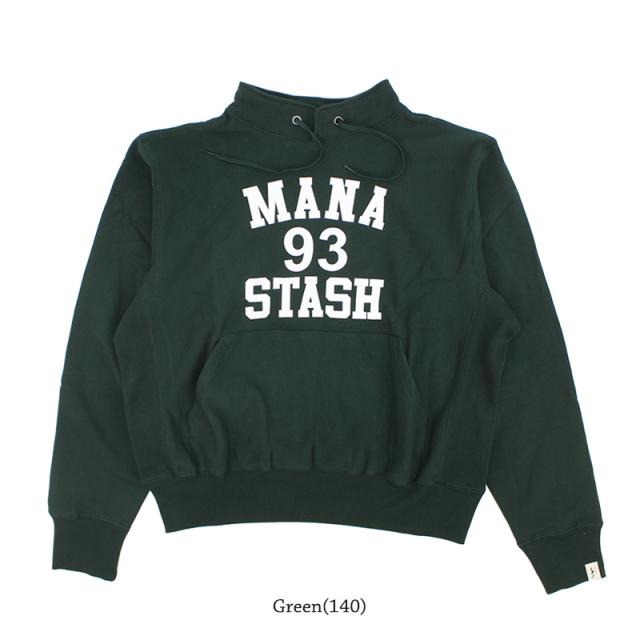 マナスタッシュ MANASTASH メンズ COLLEGE LOGO STAND COLLAR SWEATスウェット 長袖 クルーネック 男性 792-3232018_3