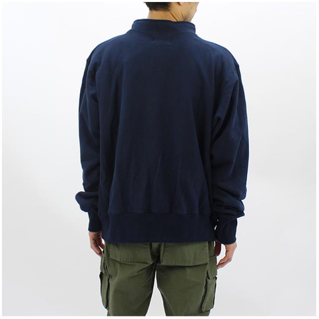 マナスタッシュ MANASTASH メンズ COLLEGE LOGO STAND COLLAR SWEATスウェット 長袖 クルーネック 男性 792-3232018_5