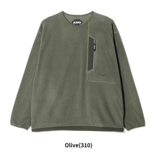マナスタッシュ メンズ フリーストップス  MANASTASH グリッド フリース クルー GRID FLEECE CREW トップス 792-5230001_9