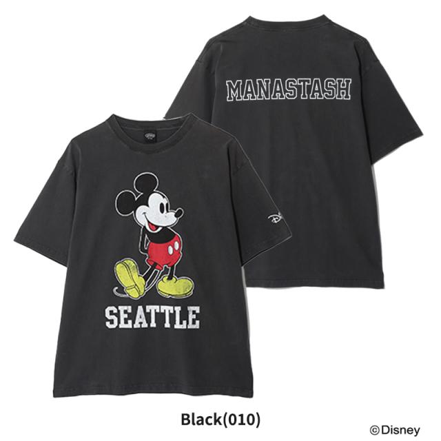 マナスタッシュ メンズ 半袖Tシャツ レディース ミッキーマウス  MANASTASH ディズニーコラボ  MICKEY TEE SEATTLE トップス 792-5234010_3