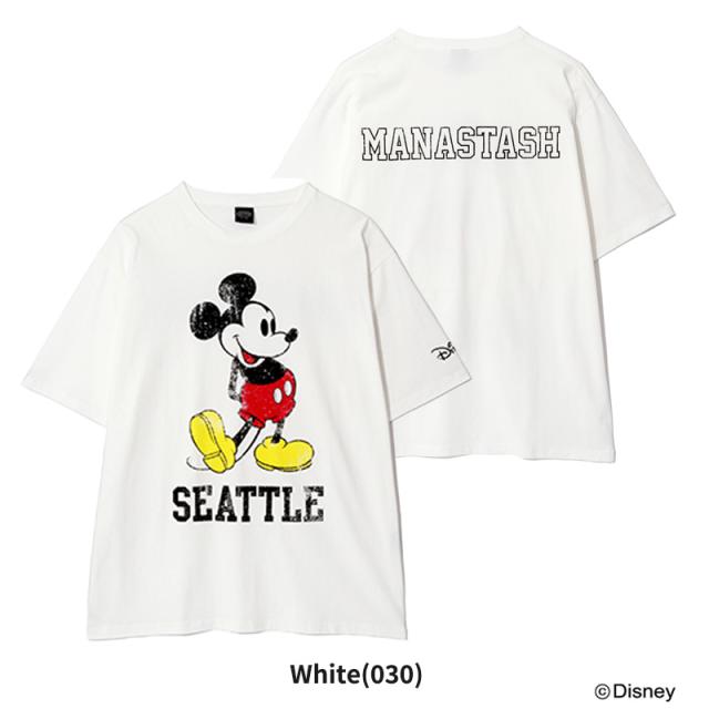 マナスタッシュ メンズ 半袖Tシャツ レディース ミッキーマウス  MANASTASH ディズニーコラボ  MICKEY TEE SEATTLE トップス 792-5234010_4