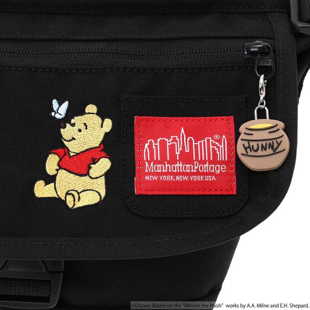 マンハッタンポーテージ くまのプーさん ディズニーコラボ メッセンジャーバッグ 斜めがけ Manhattan Portage NYLON MESSENGER BAG (XXS) FZP 500D CORDURA 25 / POOH MP1603FZP500PH25