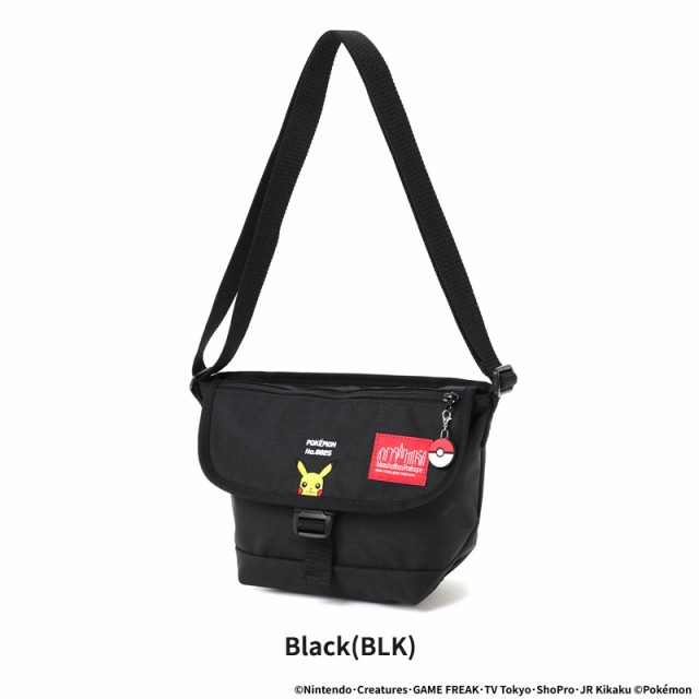 マンハッタンポーテージ ポケモン メッセンジャーバッグ 斜めがけ Manhattan Portage Nylon Messenger Bag Flap Zipper Pocket Pok?mon ピカチュウ MP1603FZPPIKACHU ショルダーバッグ レディース メンズの通販は