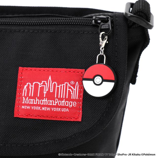 マンハッタンポーテージ ポケモン メッセンジャーバッグ 斜めがけ Manhattan Portage Nylon Messenger Bag Flap Zipper Pocket Pok?mon ピカチュウ MP1603FZPPIKACHU ショルダーバッグ レディース メンズの通販は