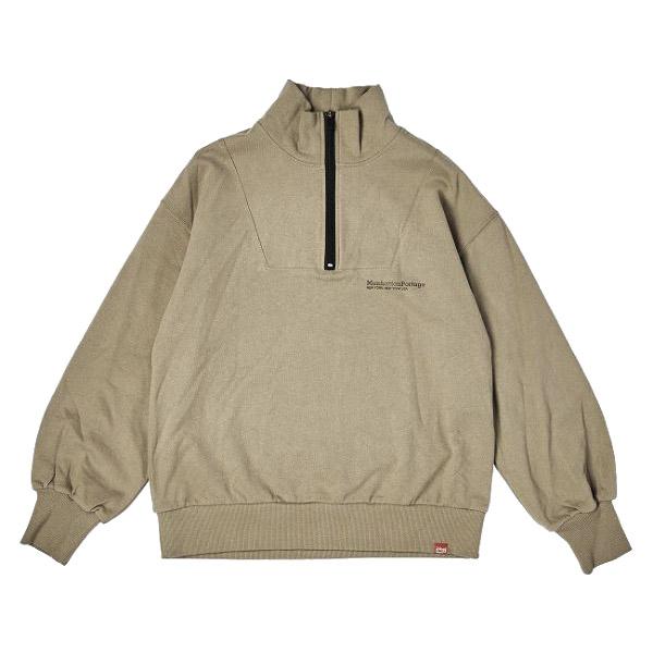マンハッタン ポーテージ Manhattan Portage Half-Zip Sweat