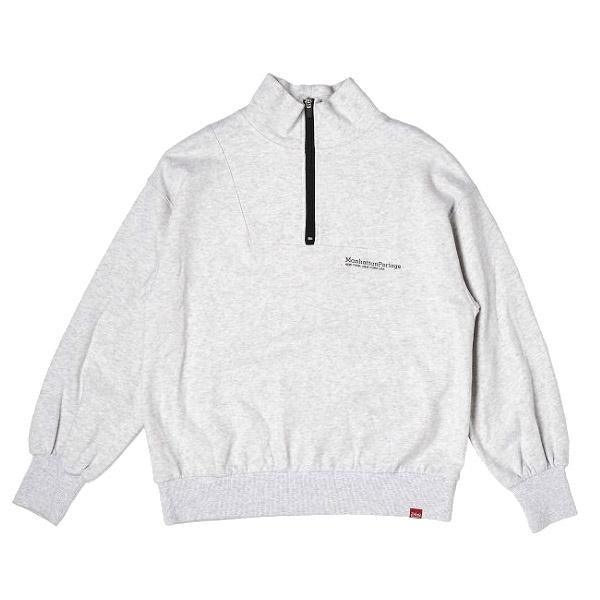 マンハッタン ポーテージ Manhattan Portage Half-Zip Sweat Shirt Womens MP-L107 ハーフジップ スウェット 楽天市場】マンハッタン ポーテージ Manhattan Portage Half-Zip