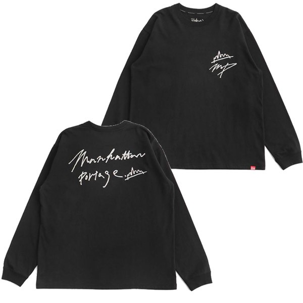 マンハッタン ポーテージ(Manhattan Portage) Long Sleeve Print T