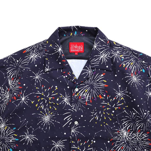 マンハッタン ポーテージ レディース 半袖Tシャツ メンズ Manhattan Portage ショートスリーブ アロハシャツ S/S Aloha Shirts 開襟シャツ MP-M634_2