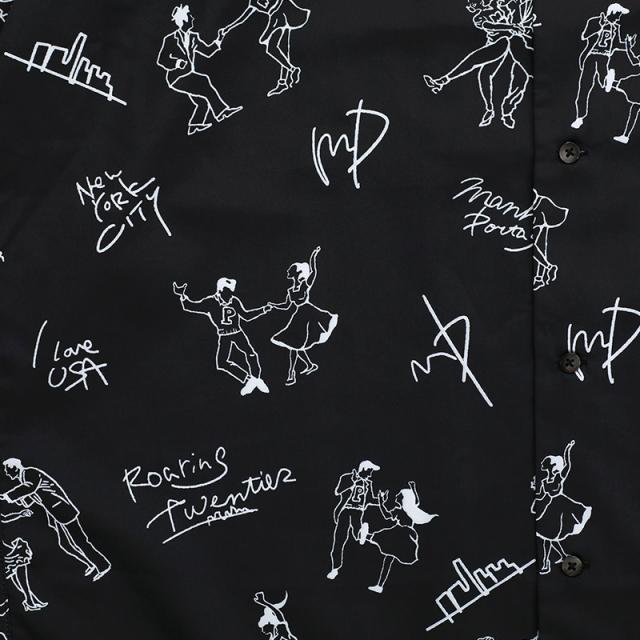 マンハッタン ポーテージ レディース 半袖Tシャツ メンズ Manhattan Portage ショートスリーブ アロハシャツ S/S Aloha Shirts 開襟シャツ MP-M634_6