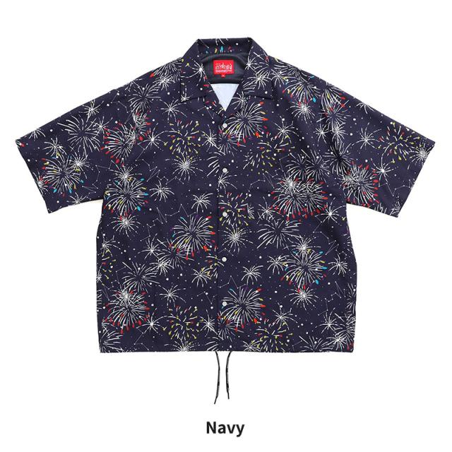 マンハッタン ポーテージ レディース 半袖Tシャツ メンズ Manhattan Portage ショートスリーブ アロハシャツ S/S Aloha Shirts 開襟シャツ MP-M634_7