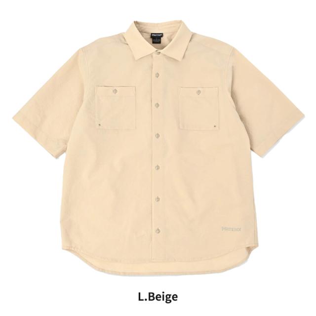 マーモット メンズ ストレッチ 半袖シャツ 通気性 MARMOT DA ブレサブルショートスリーブシャツ カジュアルシャツ MTSS25MSH019_9
