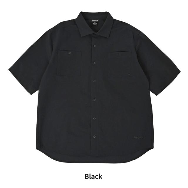 マーモット メンズ ストレッチ 半袖シャツ 通気性 MARMOT DA ブレサブルショートスリーブシャツ カジュアルシャツ MTSS25MSH019_7