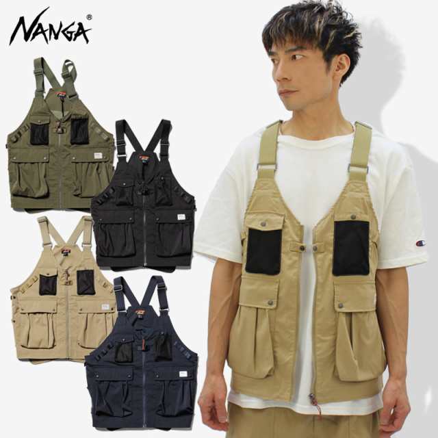 ナンガ(NANGA) TAKIBI RIPSTOP FIELD VEST タキビリップストップ