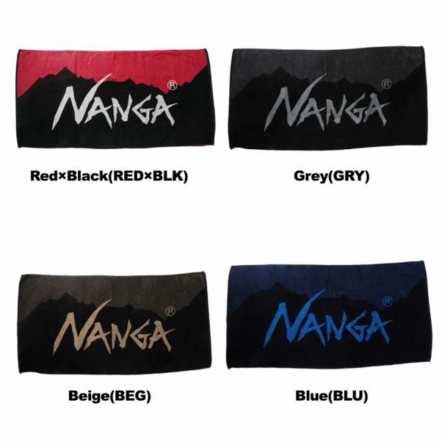 ナンガ(NANGA) NANGA LOGO BATH TOWEL ナンガ ロゴ バスタオル タオル