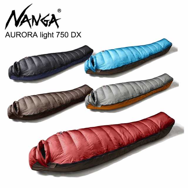 ナンガ(NANGA) AURORA light 750 DX/寝袋 ダウンシュラフ キャンプ アウトドア ダウン [CC]の通販はau PAY  マーケット - Neo Globe au PAY マーケット店