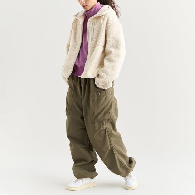 ナンガ レディース ボア上衣 NANGA ボア フリース フルジップパーカー BOA FLEECE FULL ZIP PARKA W アウター 冬 ボアアウター N2530-1P116D