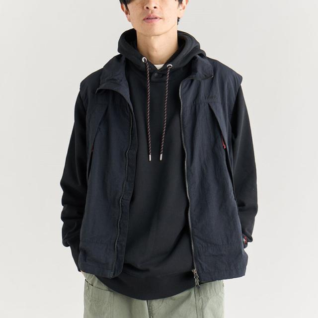ナンガ メンズ ナイロンベスト レディース NANGA ナイロンタッサー トラックベスト NYLON TUSSER TRACK VEST アウトドア キャンプ N2600-1C132A_1