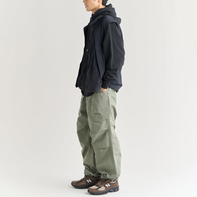 ナンガ メンズ ナイロンベスト レディース NANGA ナイロンタッサー トラックベスト NYLON TUSSER TRACK VEST アウトドア キャンプ N2600-1C132A_3