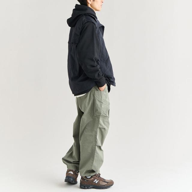 ナンガ メンズ ナイロンベスト レディース NANGA ナイロンタッサー トラックベスト NYLON TUSSER TRACK VEST アウトドア キャンプ N2600-1C132A_4