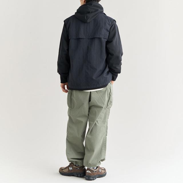 ナンガ メンズ ナイロンベスト レディース NANGA ナイロンタッサー トラックベスト NYLON TUSSER TRACK VEST アウトドア キャンプ N2600-1C132A_5