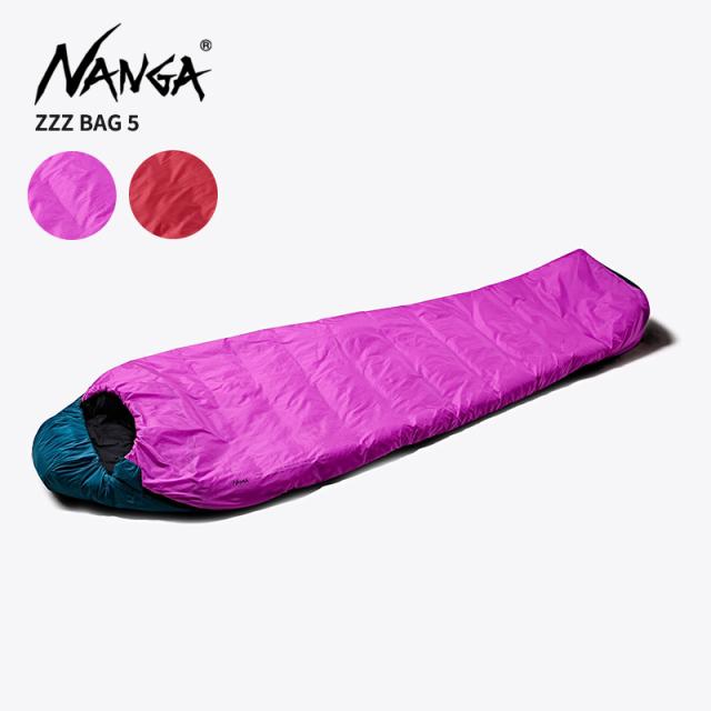 ナンガ 軽量 寝袋 夏キャンプ  NANGA  ZZZ BAG 5  レギュラーサイズ  防災用 フェス N2600-2C092E