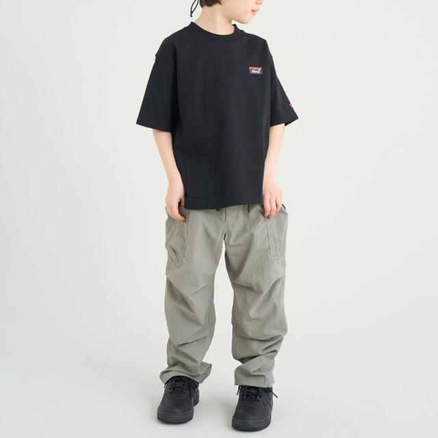 ナンガ キッズ ナイロンパンツ カーゴパンツ NANGA ナイロンタッサー キッズ トラックパンツ NYLON TUSSER KIDS TRACK PANTS アウトドア 普段着 N2604-1D168A_1