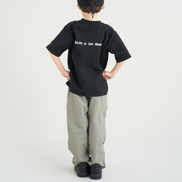 ナンガ キッズ ナイロンパンツ カーゴパンツ NANGA ナイロンタッサー キッズ トラックパンツ NYLON TUSSER KIDS TRACK PANTS アウトドア 普段着 N2604-1D168A_2
