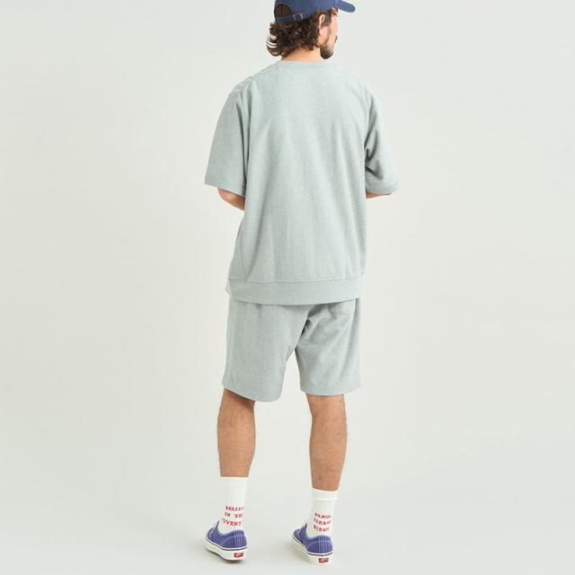 ナンガ メンズ 吸湿速乾 スウェット ショートパンツ NANGA ドライミックス スウェットショーツ DRY MIX SWEAT SHORTS アウトドア 春夏 N2610-1E025A_3