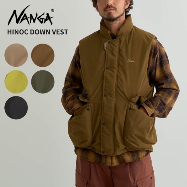 ナンガ メンズ ダウンベスト NANGA ヒノックダウンベスト HINOC DOWN VEST アウター 冬 nd2441-1n203-a