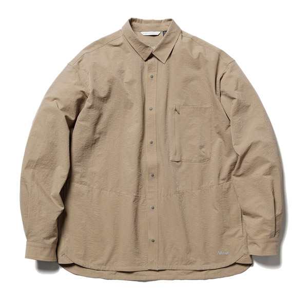 ナンガ(NANGA) AIR CLOTH COMFY L/S SHIRT エアクロスコンフィロング