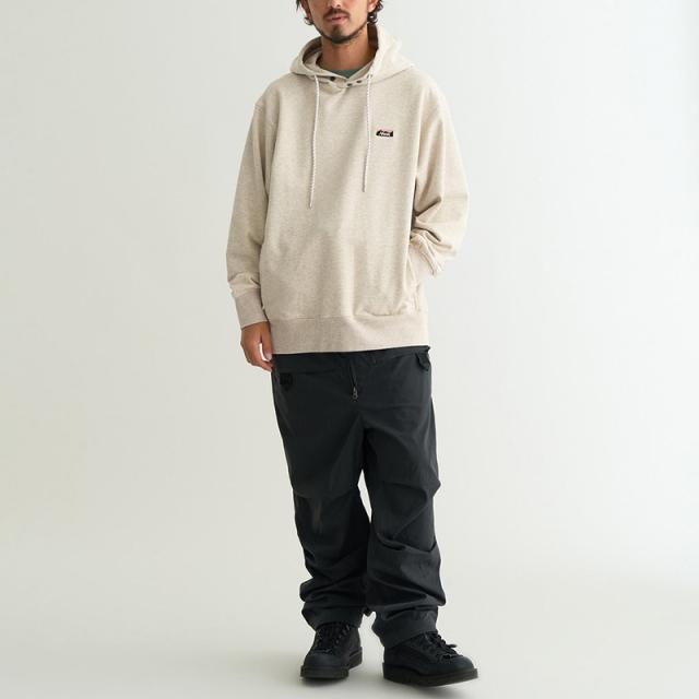 ナンガ スウェットパーカー メンズ レディース NANGA エコハイブリッド ミニボックスロゴ エンブロイダリー パーカー ECO HYBRID MINI BOX LOGO EMBROIDERY SWEAT HOODIE トップス NW2441-1F014_1