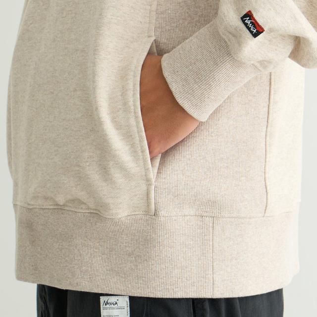 ナンガ スウェットパーカー メンズ レディース NANGA エコハイブリッド ミニボックスロゴ エンブロイダリー パーカー ECO HYBRID MINI BOX LOGO EMBROIDERY SWEAT HOODIE トップス NW2441-1F014_4
