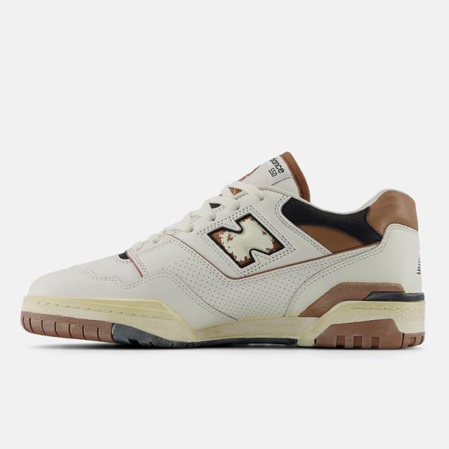 ニューバランス スニーカー New Balance 550 VGC BB550 White/Brown バスケットボール シューズ nb-bb550vgc