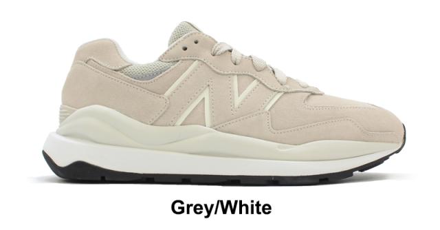 ニューバランス スニーカー New Balance M5740 57 40 フィフティセブン フォーティ） ランニング M5740 Grey White シューズ メンズ 男性 nb-m5740re1_1